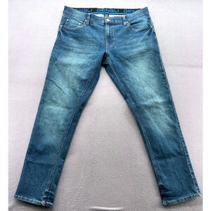 Denali Jeans Mens 36x32 Blue Denim Straight Leg Medium Wash